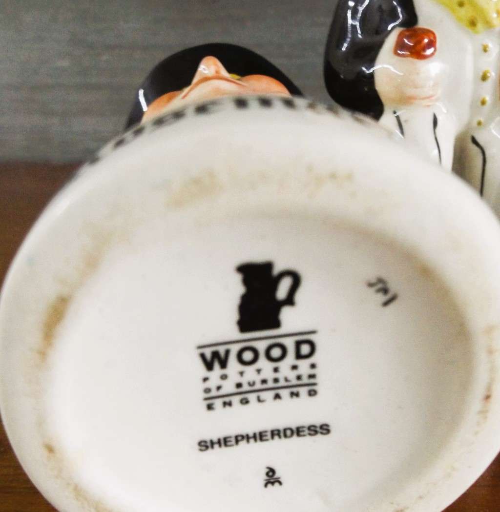 Vintage 4 x Wood Potters Of Burslem  Staffordshire England  as 1 lot