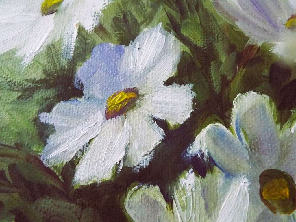 Beautiful!!  Big Still life OIL framed, signed by artist