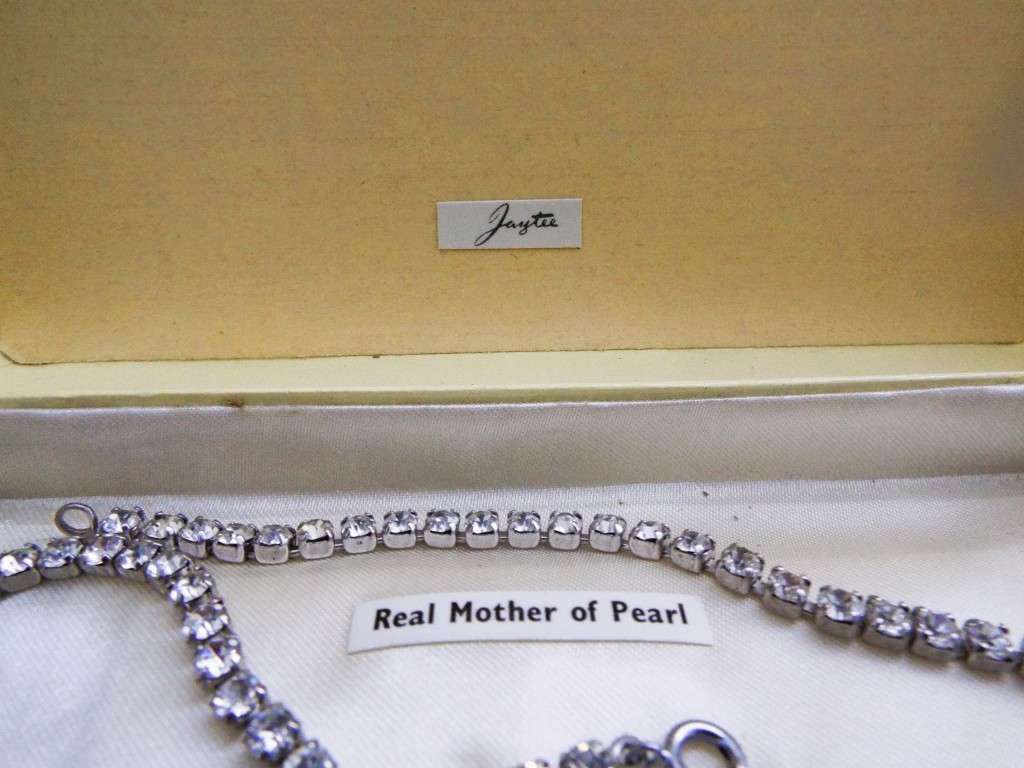 vintage Jaytee real mother of pearl set