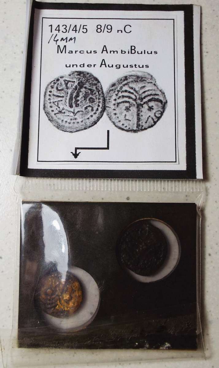 RARE 2 JES 2 X Ancient Roman  Coin ,,,2000 year old coins as 1 lot