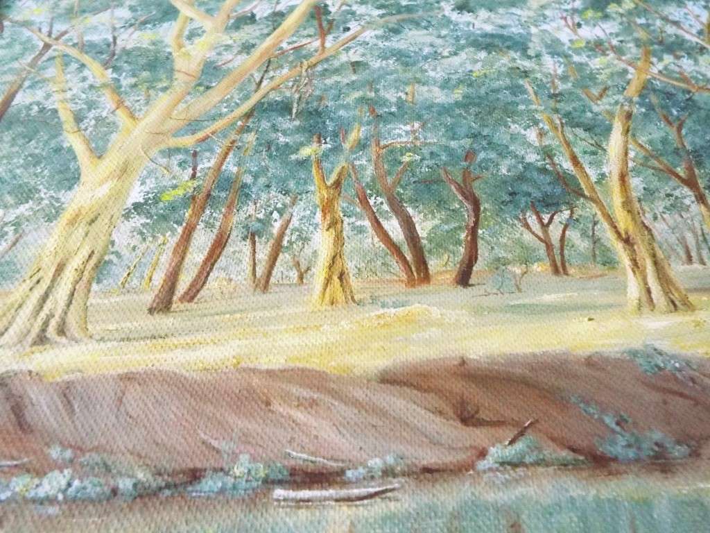 STUNNING!!!  framed oil by Sheila Hayne