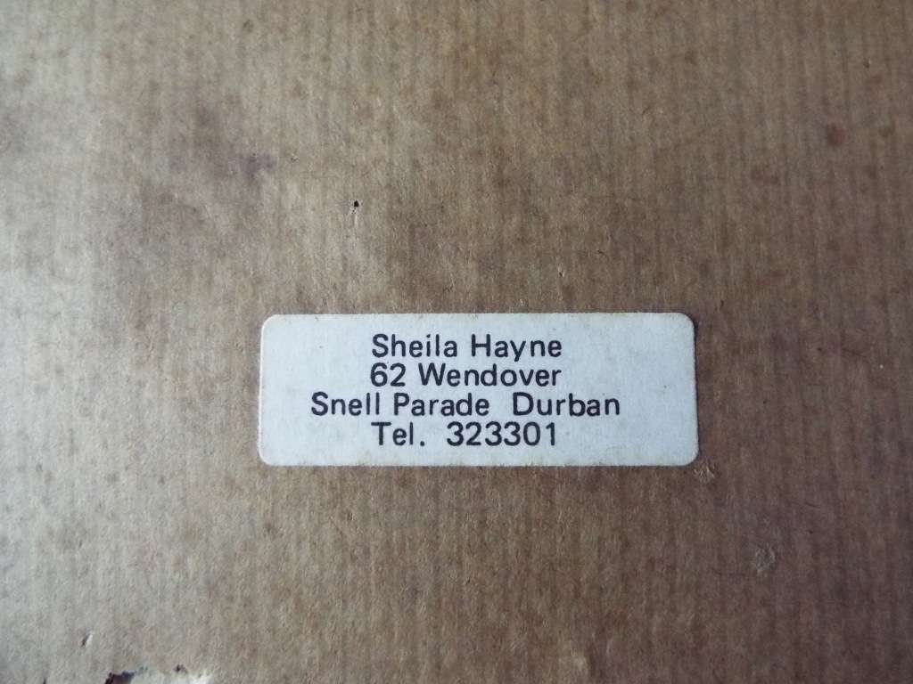 STUNNING!!!  framed oil by Sheila Hayne