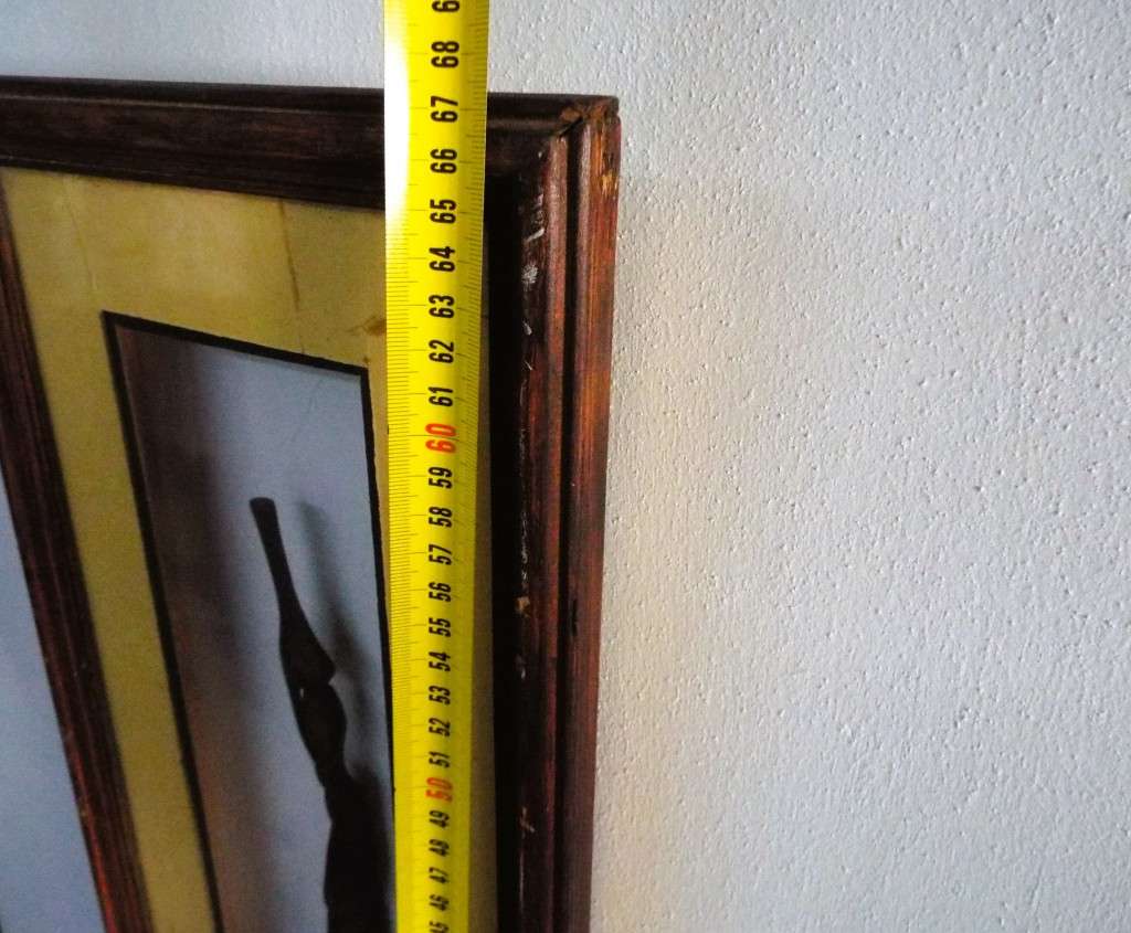 STUNNING!!! box  framed African art nice and big