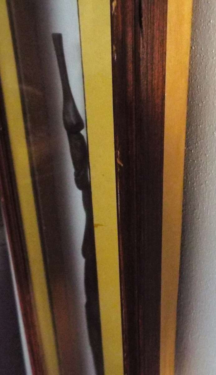 STUNNING!!! box  framed African art nice and big