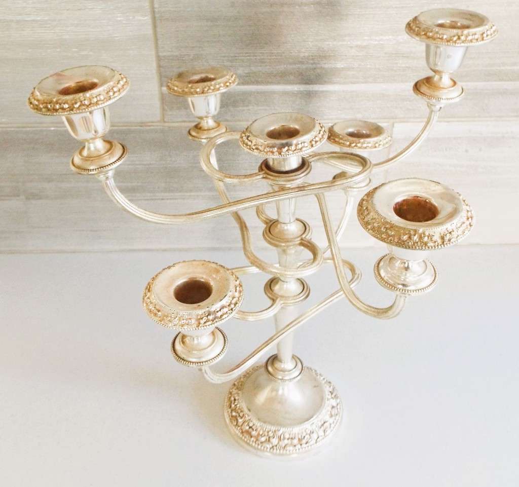 Beautiful Vintage 7 candle  Candelabra