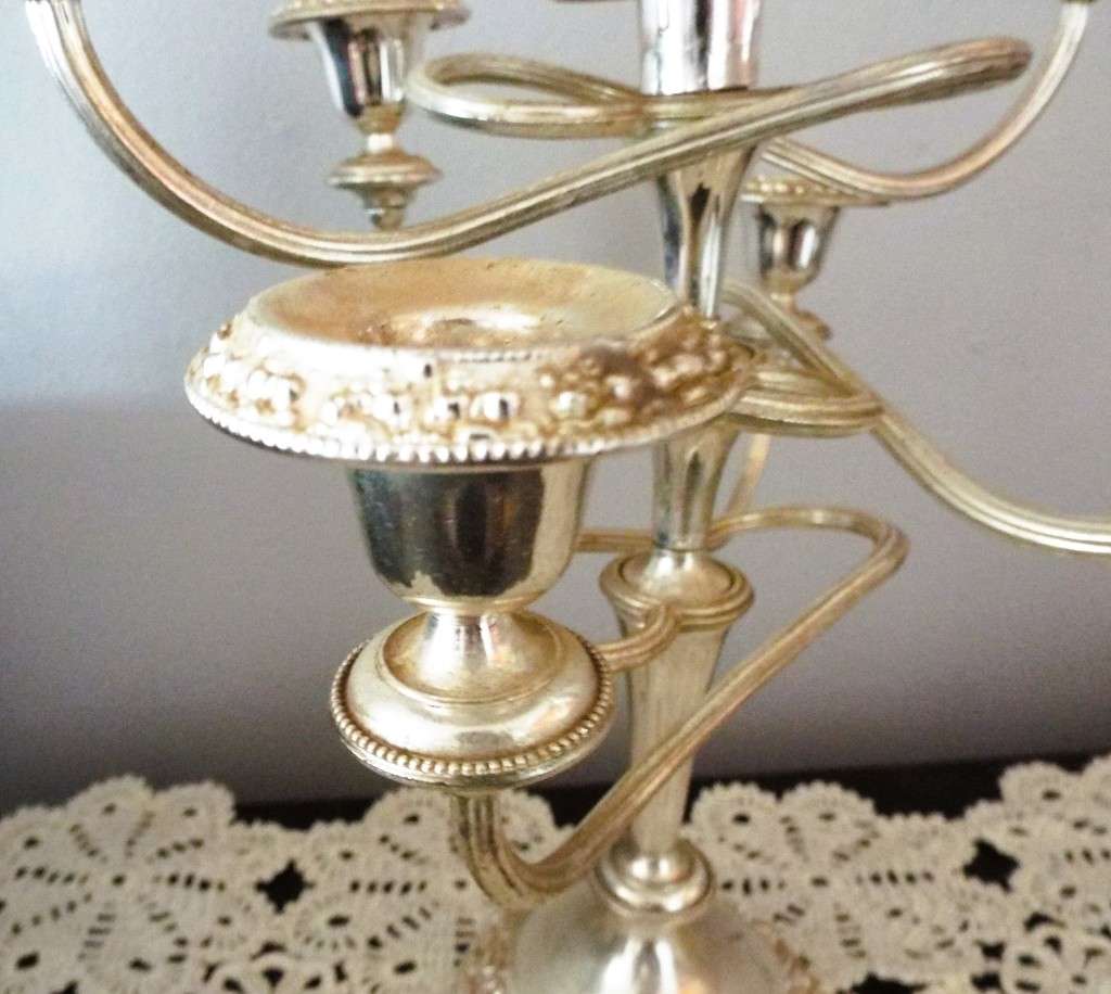 Beautiful Vintage 7 candle  Candelabra