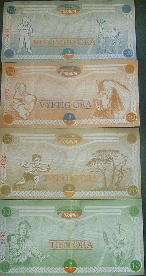 ORANIA ORAS VIR DIE VERSAMELAAR