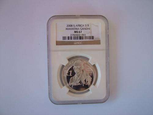 YES MS 67 GANDI RARE IN THIS GRADE,,,,NGC NGC NGC