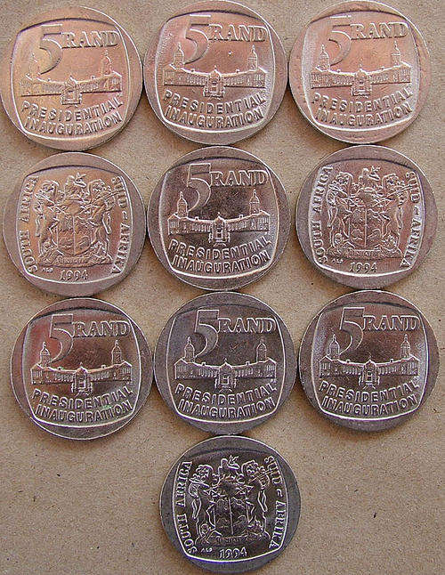 20 X INAUGURATION COINS IN AU/UNC