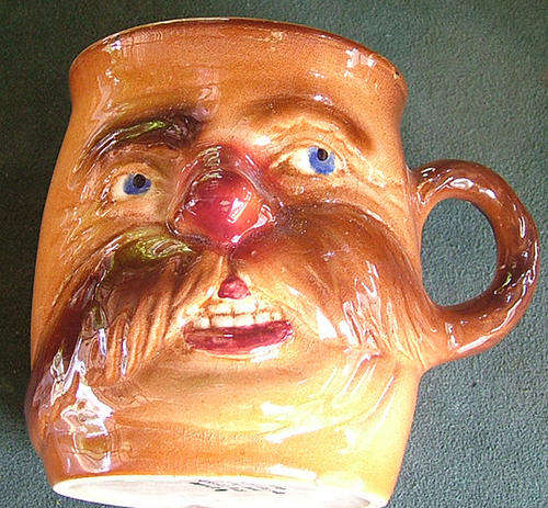 FUNNY FACE MUG,,,RARE,,,AT R1 START