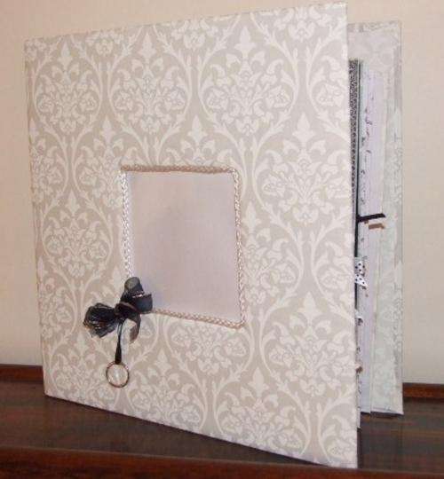 Premade Scrapbook Album - Wedding