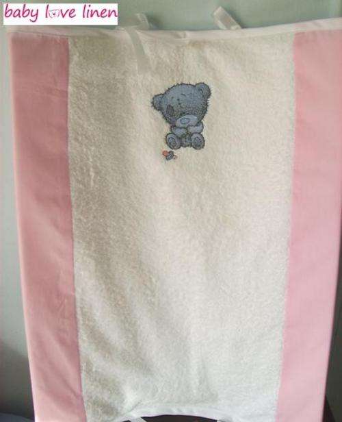 Embroidered Baby Tatty Teddy  Change Mat Cover & Inner