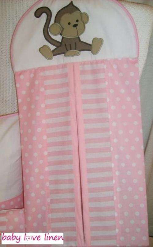 Appliqued "Jungle Theme" Nappy Stacker