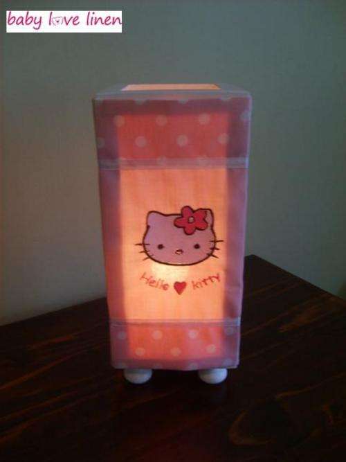 Hello Kitty Embroidered Covered Lantern