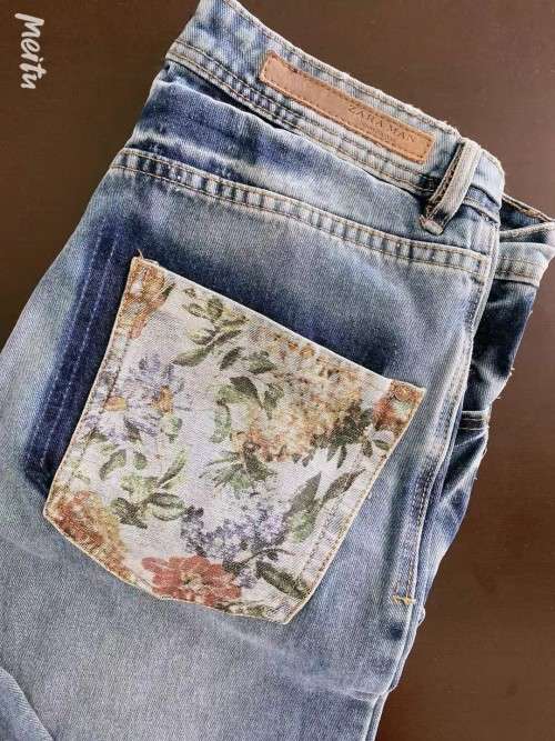 ZARA MEN JEANS Special design pocket SIZE USA30