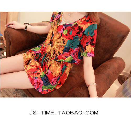 SUMMER COLORFUL TOP/T-SHIRT S