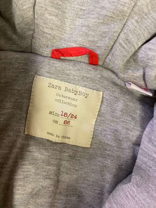 ZARA BABYBOY  Red Jacket 18-24month
