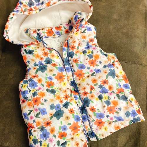 ZARA FLOWER winter jacket 2-3Y