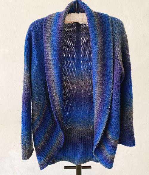OLD KHILA BLUE KNITWEAR SIZE S
