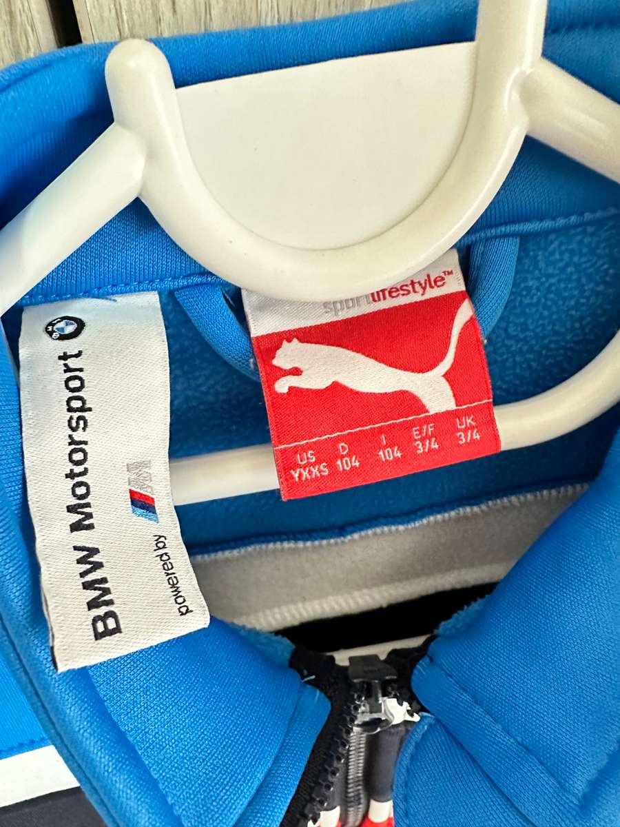 BMW Motersports Series with PUMA kids Jackets Size 3-4Y