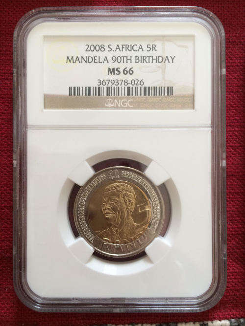 2008 Mandela 90th Birthday R5