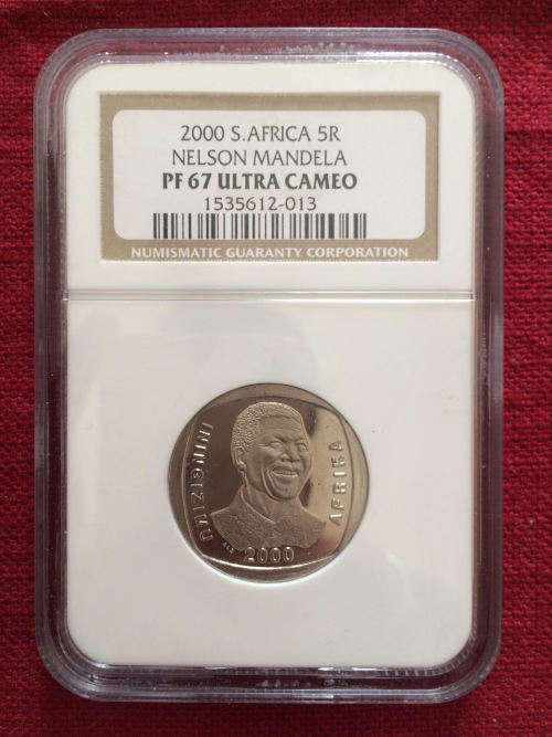 PF67 Nelson Mandela 2000 R5