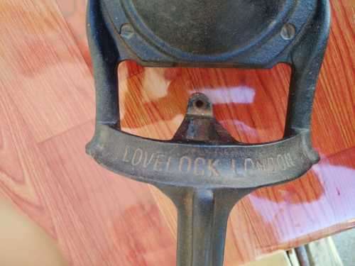 Large Lovelock of London No.4 Cast Iron Coffee Grinder