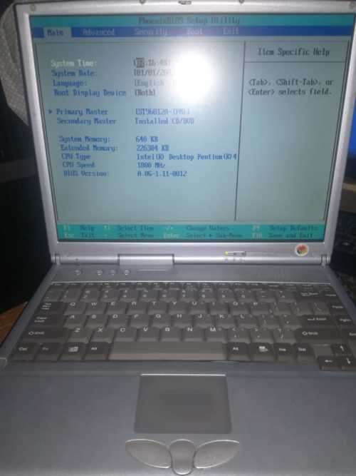 VINTAGE MECER M228 LAPTOP