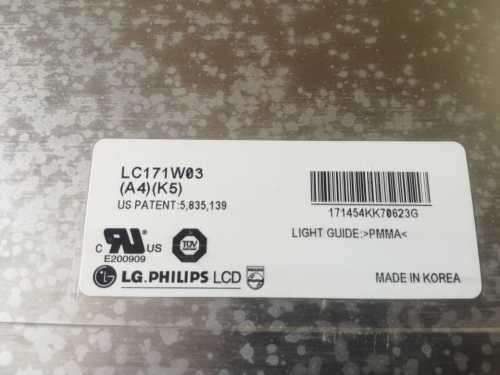 LG.PHILIPS LC171W03 LCD SCREEN