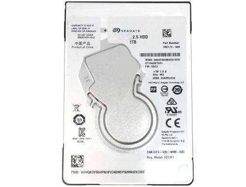 SEAGATE 1 TB LAPTOP HDD 2.5`