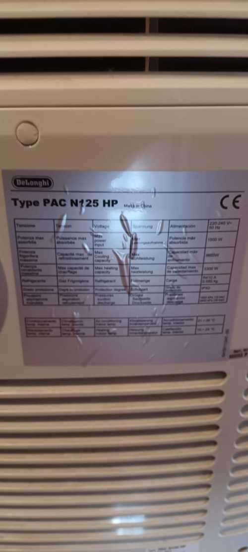 DELONGHI PINGUINO AIR TO AIR - PORTABLE AIR CONDITIONER