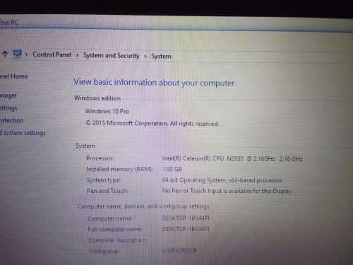 HP 15R031SI Laptop