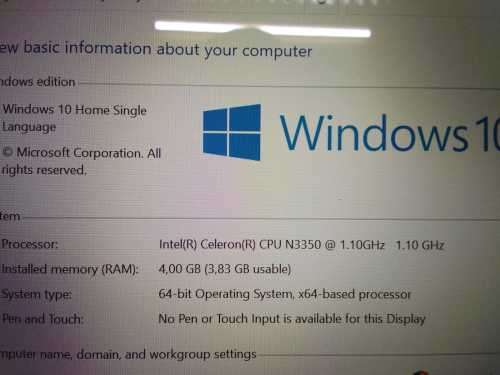 MECER Z140C EDU--4GIG RAM - 500GIG HDD & GOOD BATTERY (KEYBOARD NEED REPLACING)
