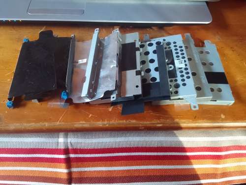 15 x LOT OF LAPTOP HDD CADDIES