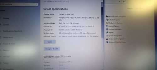 Beautiful Core i5 6200U/8 Gig Ram/500 Gig Very Fast Lenovo L460