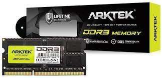 Arktek Memory 8GB DDR3 1600MHz SO-DIMM RAM Module for Notebook