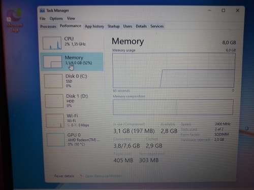 ASUS M515 AMD RYZEN 3 & DEDICATED AMD GFX, 8GB RAM 256GB SSD & 1TB HDD 15.6` FHD Notebook