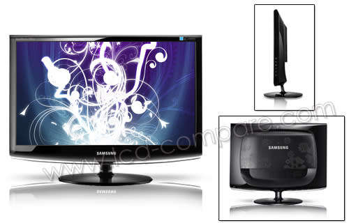 Samsung Syncmaster 2033SN (20`) 1600 x 900 pixels Black