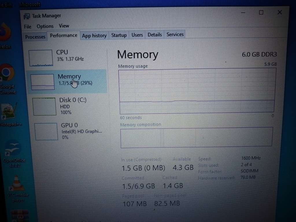 Lenovo E50-70| Core i3 CPU| 4 Gig Ram| 500 Gig HDD| Intel HD GPU| Windows 10
