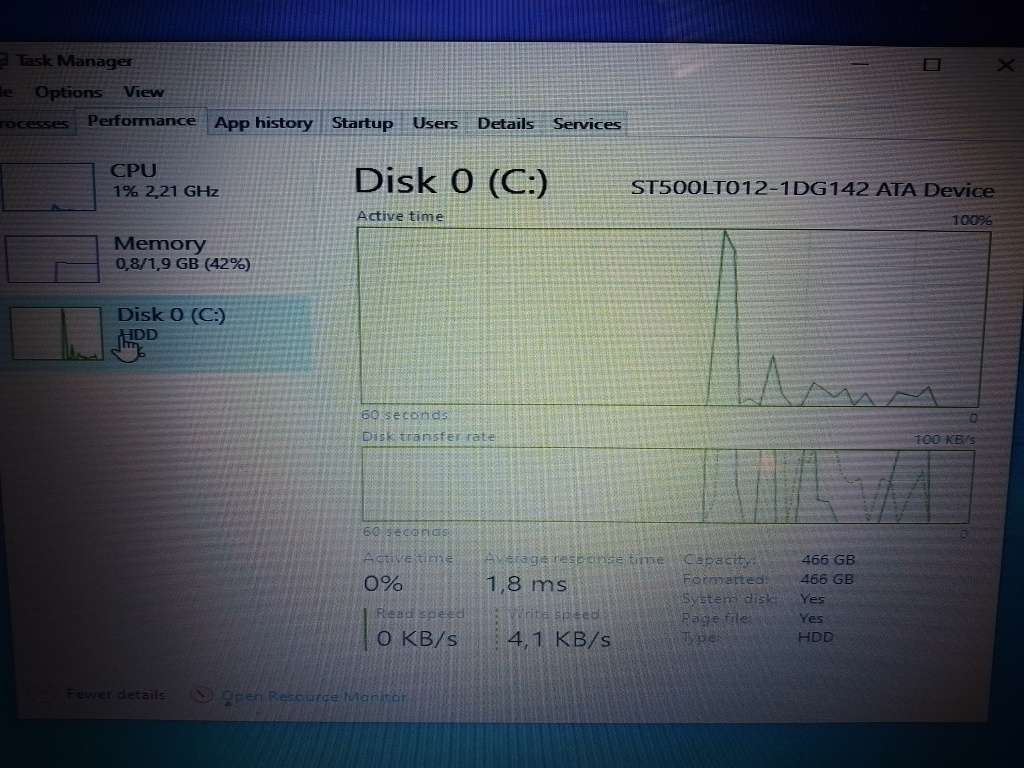 CORE i5 CPU/2 Gig Ram/500 Gig HDD --- TOSHIBA L650 LAPTOP