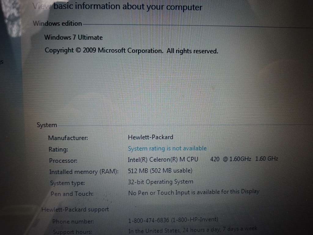 HP COMPAQ PRECARIO C300