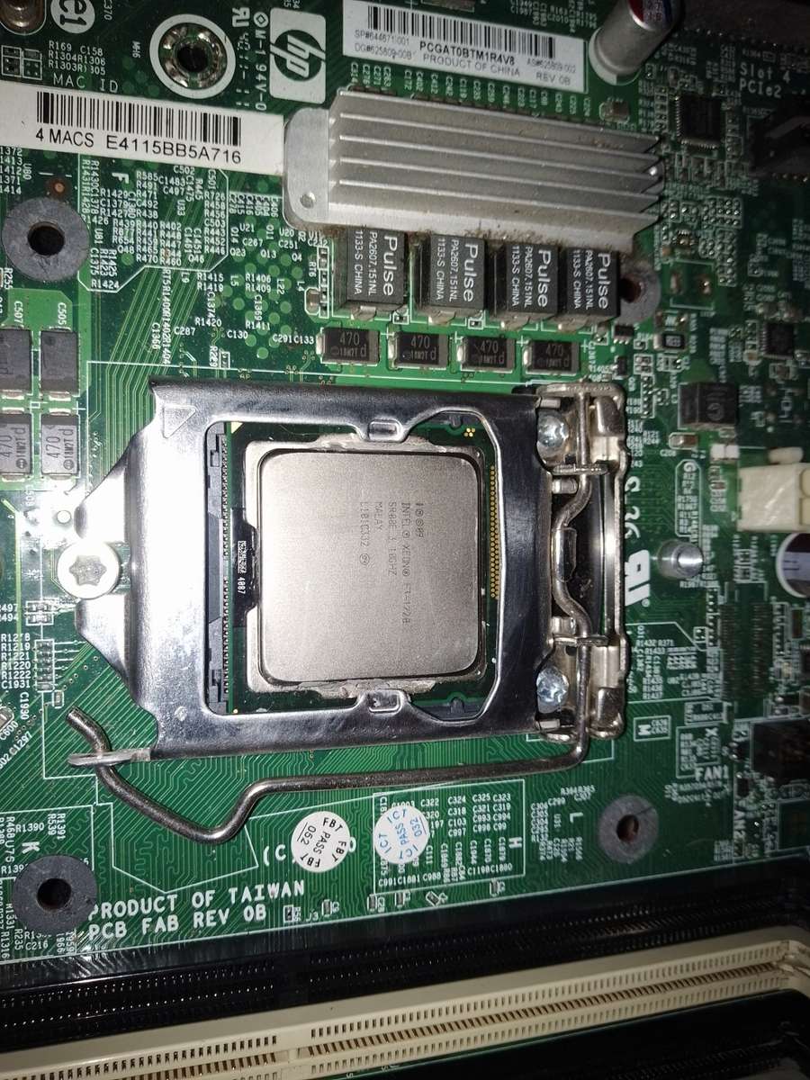HP 644671-001 MOTHERBOARD WITH XEON E3 1228 @ 3.1GHz CPU.