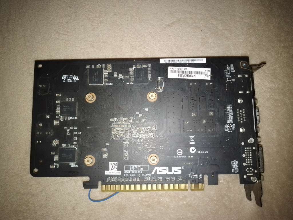 ASUS GT440 1GIG DDR3 GRAPHICS CARD (Read Add Please)