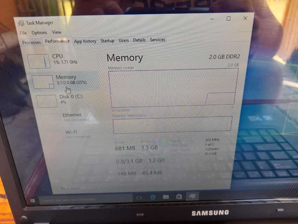 MINT! Samsung R519 Laptop With Good Battery.