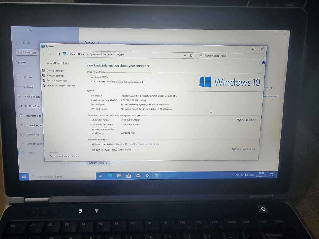Dell Latitude E6230 Core I5/4 Gig Ram/500 Gig HDD - BRAND NEW BATTERY INSTALLED.
