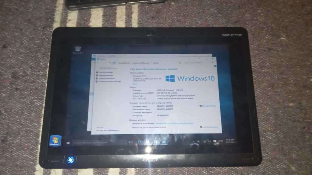 *LATE ENTRY* ACER ICONIA TAB/LAPTOP**PLEASE READ ADD**