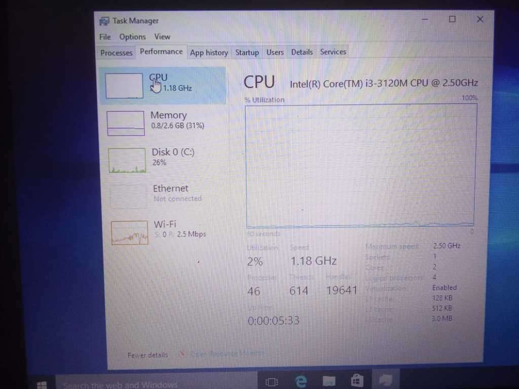 Acer E1-571 Core i3_4 Gig Ram_500 Gig Hdd_Intel HD GFX Laptop
