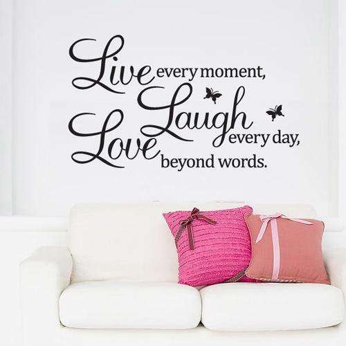 Live laugh love Decal Wall Sticker Decor