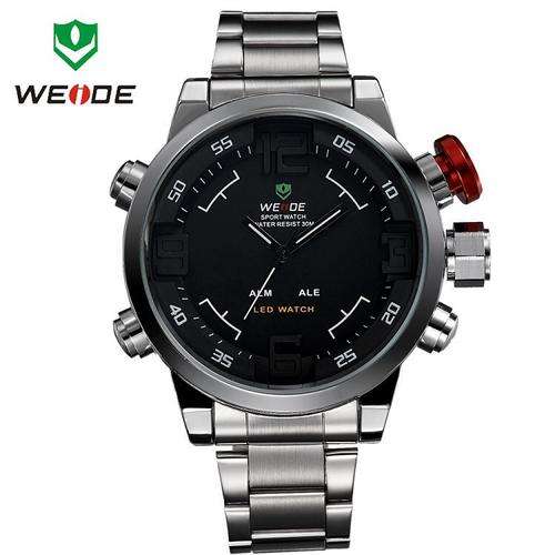 Weide Mens Sport Watch Black or White face available!
