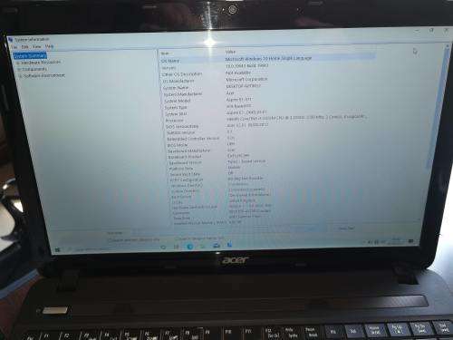 Acer Aspire E1-571 Core i3-2328M 4GB 500GB 15.6 Inch Laptop Windows 10 Pro preinstalled